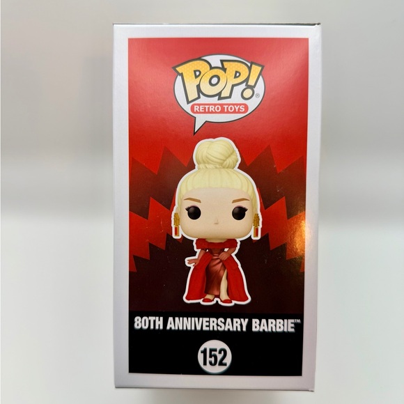Barbie #152 – 80th Anniversary Funko Pop (Excellent Box Condition) - Picture 4 of 6
